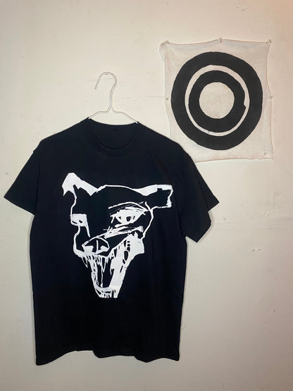 White “Dawg” Black T Shirt