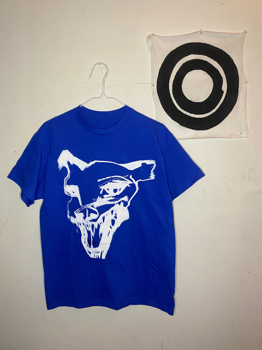 White “Dawg” Blue T Shirt